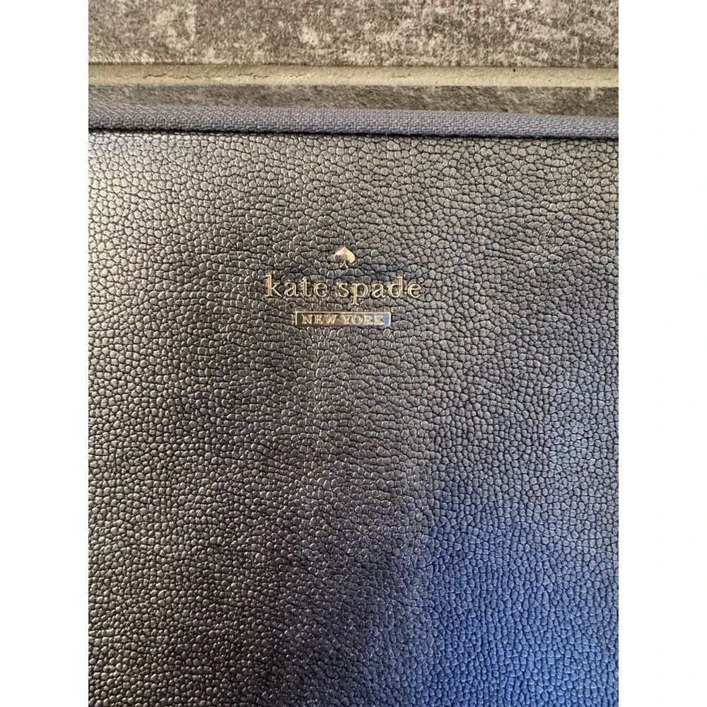 Kate spade New York Metallic Silver Tablet Case, Zip Closure